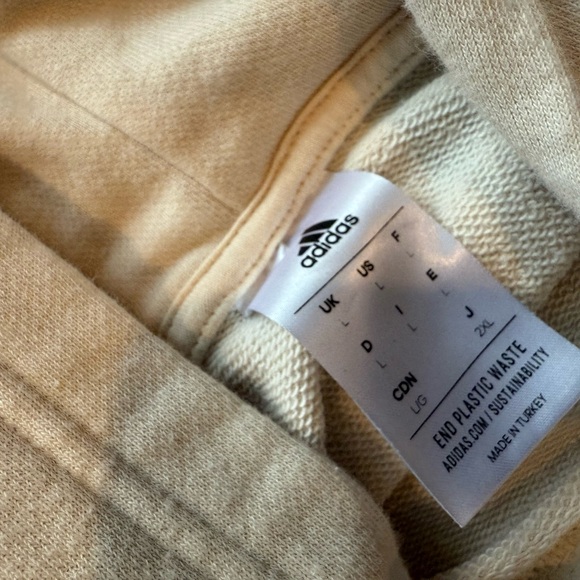 Adidas Cream Hoodie - Picture 5 of 5